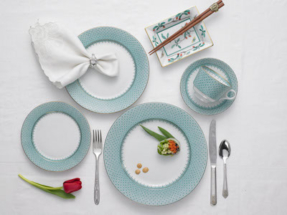 Mottahedeh 5 piece place setting